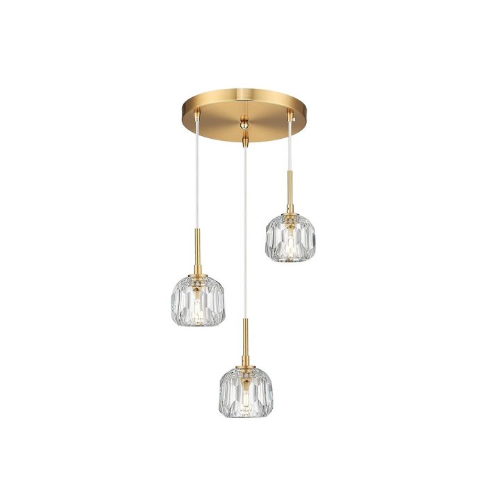 Howard Chandelier Six Long Arms – Gunmetal – Image 2