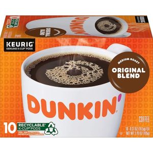 Dunkin Coffee Extra Dark Roast 10 Cups