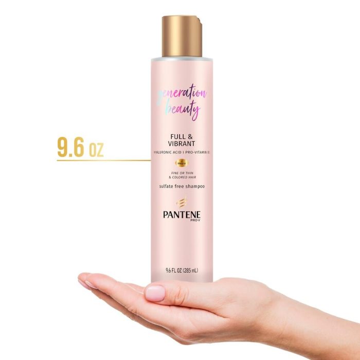 Pantene generation beauty  Hyaluronic acid& Vit B5 shampoo 9.6oz – Image 3