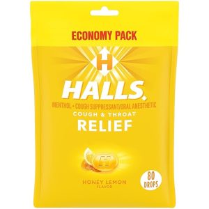 Halls cough relief honey lemon 14ct
