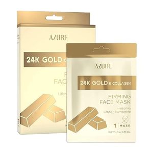 Azure 24K gold & collagen face mask