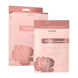 Azure Rose & collagen face mask