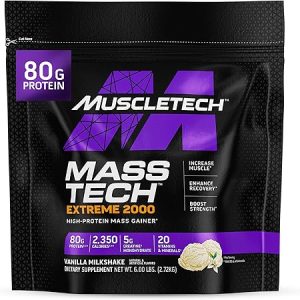 MUSCLETECH 100% MASS GAINER vanilla5.75LB