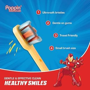 brush buddies Poppin kids toothbrush single