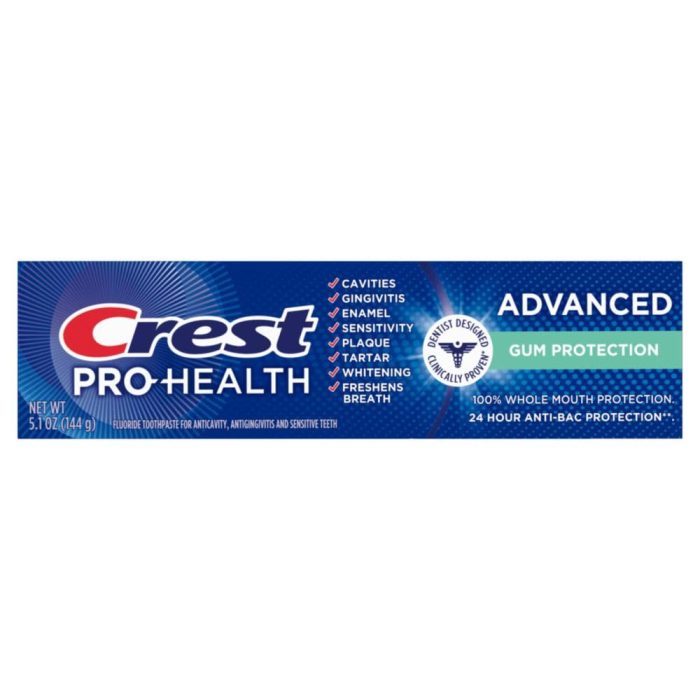 Crest pro health advanced gum protection 144g toothpast – Image 3