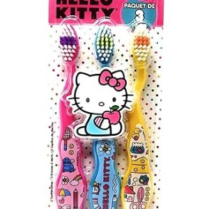 Firefly kids toothbrush girl pack of 3
