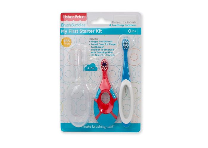 Fisher price baby toothbrush pack of 2