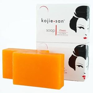 kojie san skin brightening bar soap pack of 2 65G